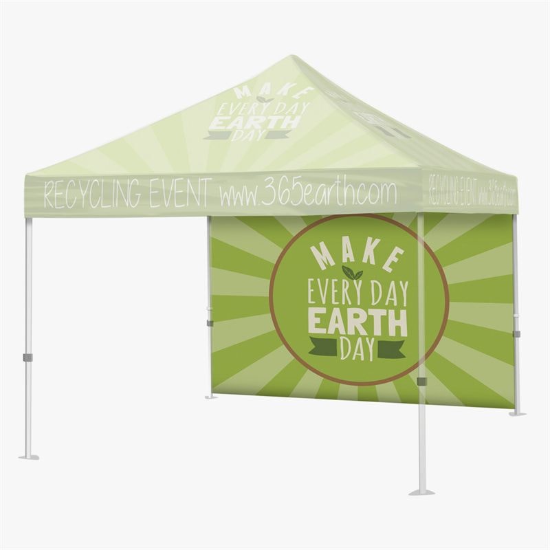 Printed canopy side wall
